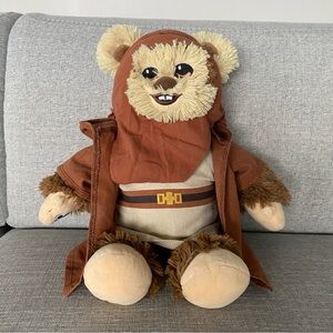 Build-A-Bear x Star Wars Wicket Ewok Plush with Hood and Outfit 17” 2016